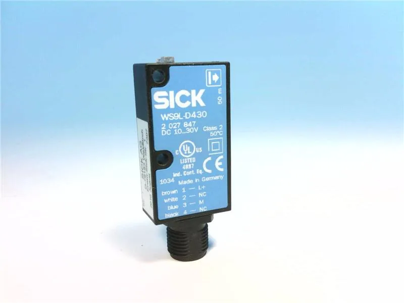 SICK WS9L-D430 — Photoelectric Sensors