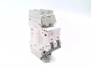 Siemens 5SJ4206-7HG41 — 2-Pole MCB (DIN Rail) (image 2)