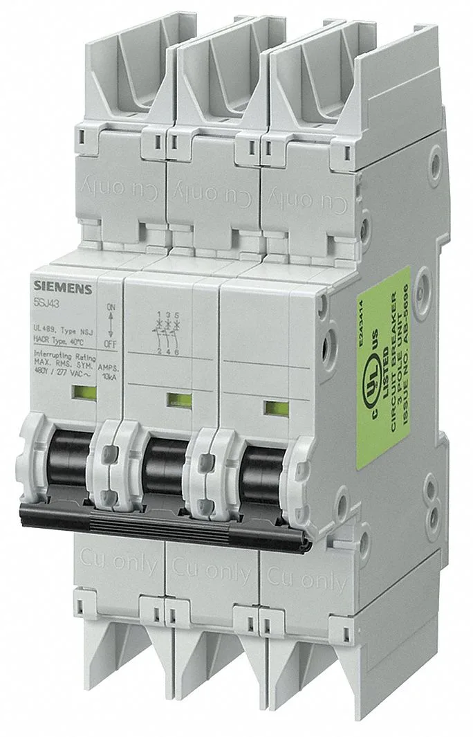 Siemens 5SJ4332-8HG42 — 3-Pole MCB (DIN Rail)