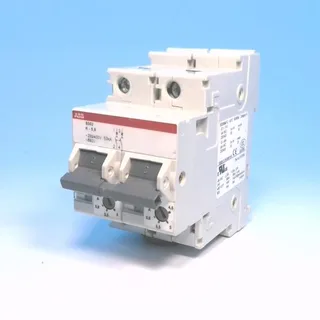 ABB S502-K5.8 — 2-Pole MCB (DIN Rail) (image 2)