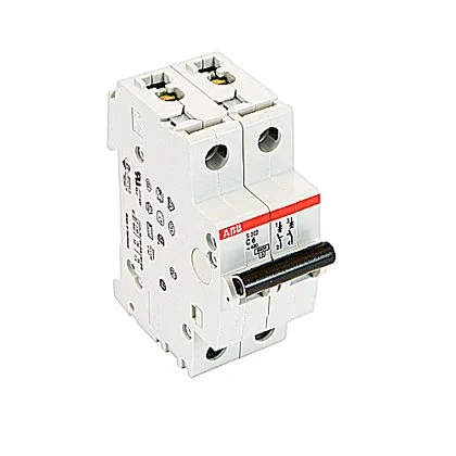 ABB S202-C6 — 2-Pole MCB (DIN Rail) (image 2)