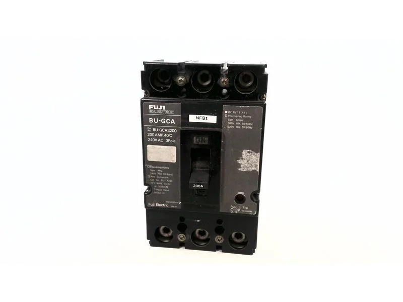 Fuji Electric BU-GCA3200L — Molded Case Circuit Breakers (MCCB)
