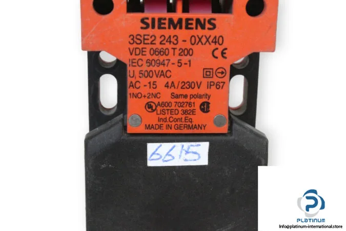 Siemens 3SE2243-0XX40 — Limit Switches (image 4)