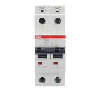 ABB ST202M-B20 — 2-Pole MCB (DIN Rail) (image 2)
