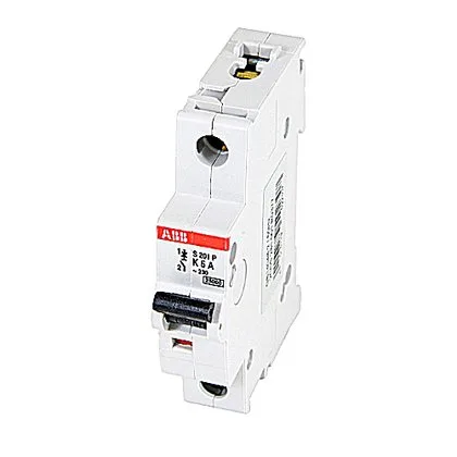 ABB S201P-K6 — 1-Pole MCB (DIN Rail) (image 5)