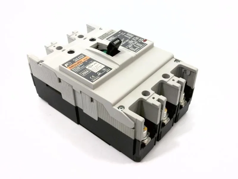 Fuji Electric BW250RAGU3P200 — Molded Case Circuit Breakers (MCCB) (image 4)