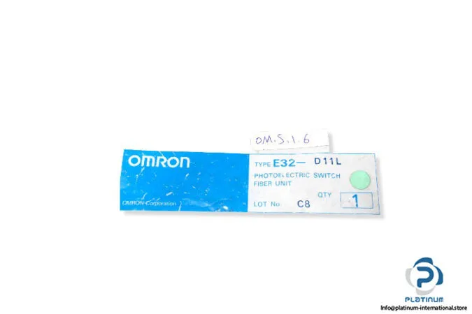 Omron E32-D11L — Photoelectric Sensors (image 5)