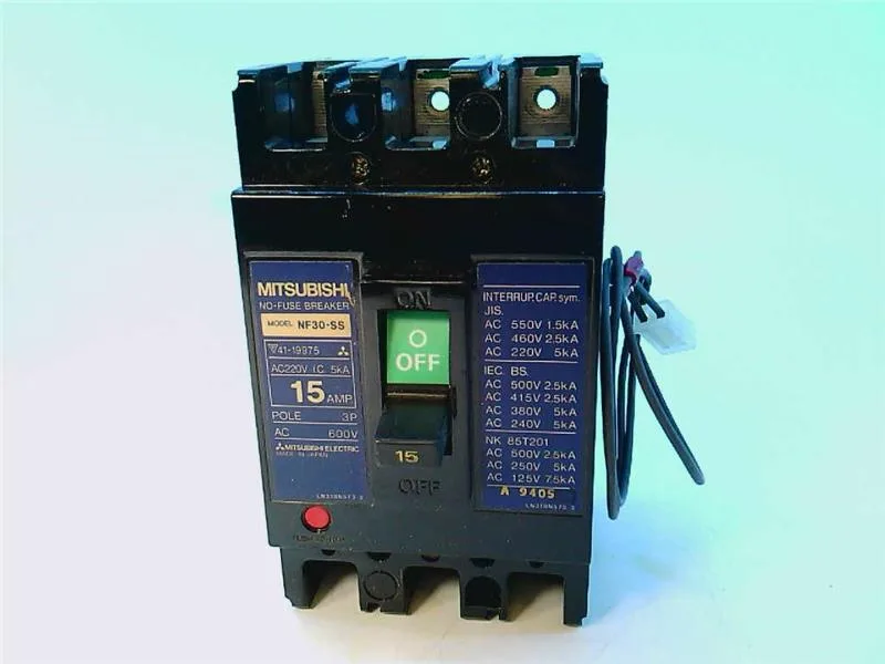 Mitsubishi Electric NF30-SS-3P-15A — Molded Case Circuit Breakers (MCCB)