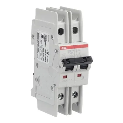 ABB SU202M-Z50 — 2-Pole MCB (DIN Rail) (image 2)