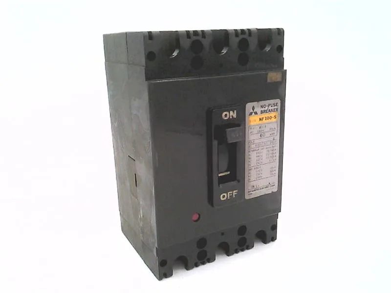 Mitsubishi Electric NF100-S-3P-60A — Molded Case Circuit Breakers (MCCB)