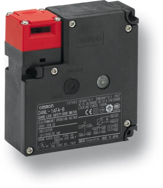 Omron D4NL-4GFA-B-NPT — Limit Switches