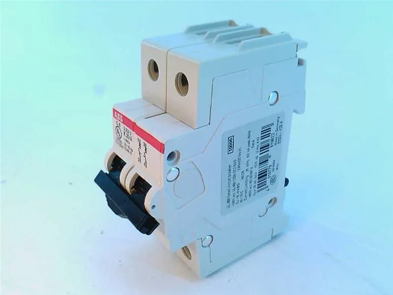 ABB S202U-K20 — 2-Pole MCB (DIN Rail) (image 2)