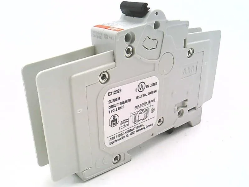 ABB SU201M-C10 — 1-Pole MCB (DIN Rail) (image 2)