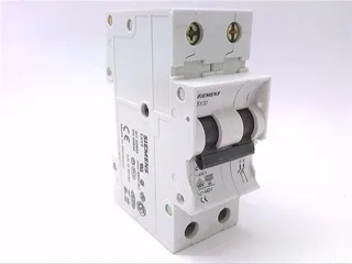 Siemens 5SX2204-7 — 2-Pole MCB (DIN Rail) (image 3)