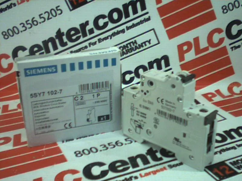 Siemens 5SY7102-7 — 1-Pole MCB (DIN Rail) (image 2)