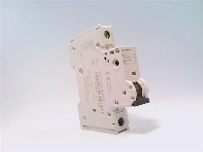 Siemens 5SJ4101-8HG40 — 1-Pole MCB (DIN Rail) (image 2)