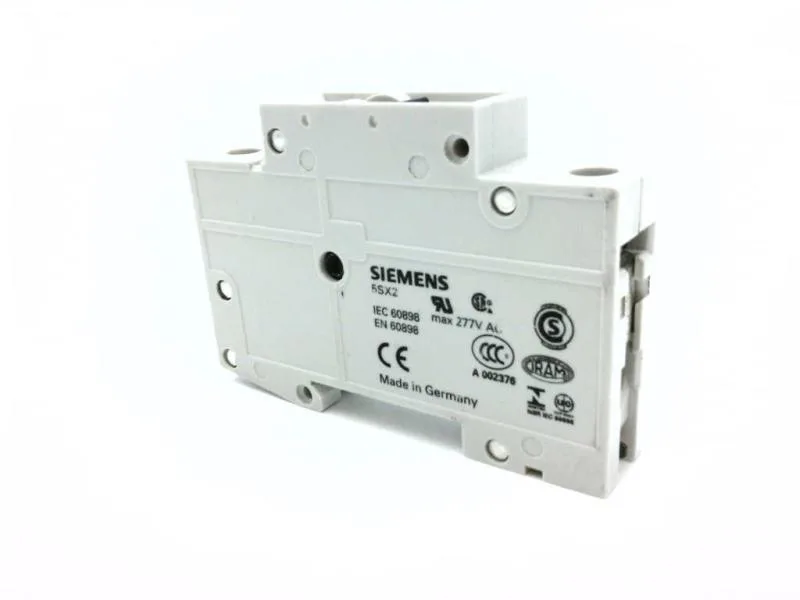 Siemens 5SX2104-8 — 1-Pole MCB (DIN Rail) (image 2)