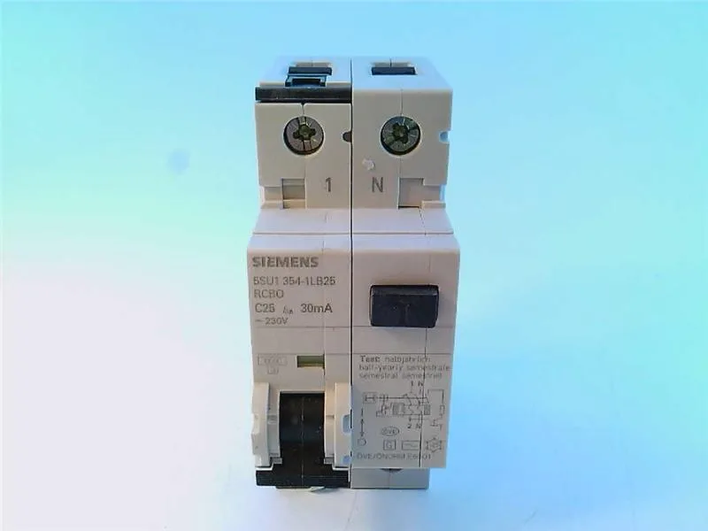 Siemens 5SU1354-1LB25 — Residual Current Breakers (RCCB/RCBO) (image 2)