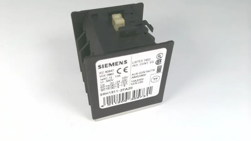Siemens 3RH1911-2FA20 — Contactors (image 2)