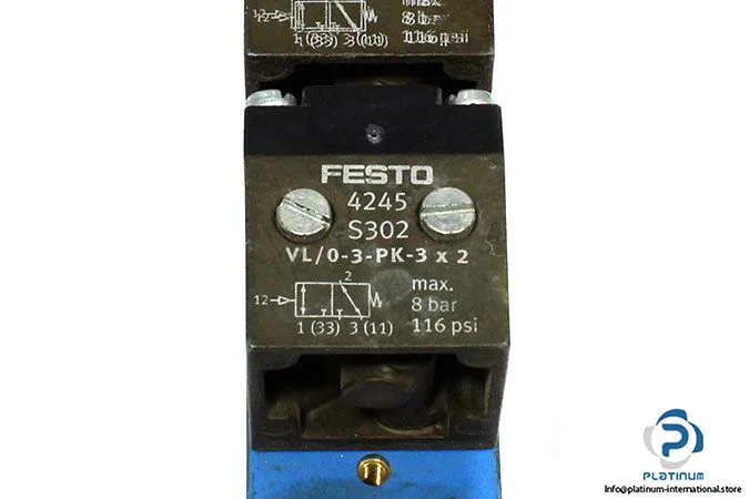 Festo VL/O-3-PK-3X2 — Solenoid & Directional Valves (image 3)