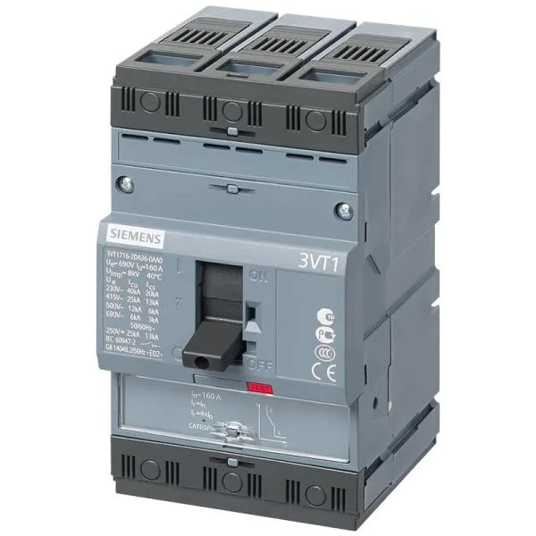 Siemens 3VT1702-2DC36-0AA0 — Molded Case Circuit Breakers (MCCB) (image 2)