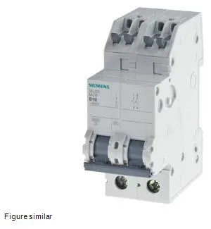 Siemens 5SJ6520-6KS — 1-Pole MCB (DIN Rail) (image 2)