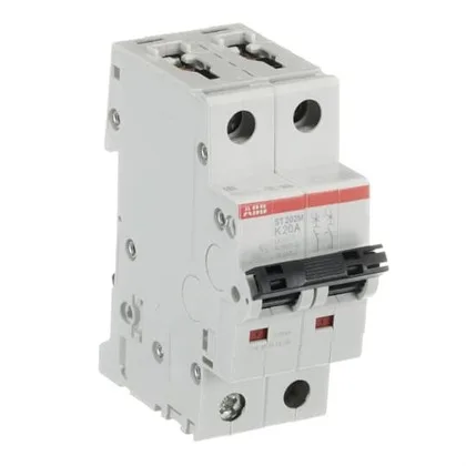 ABB ST202M-K20 — 2-Pole MCB (DIN Rail) (image 3)