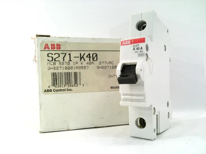 ABB S271-K40 — Miniature Circuit Breakers (MCB) (image 5)