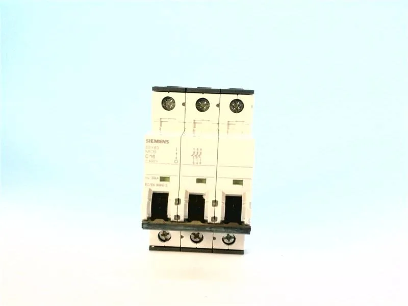 Siemens 5SY8316-7 — 3-Pole MCB (DIN Rail) (image 4)