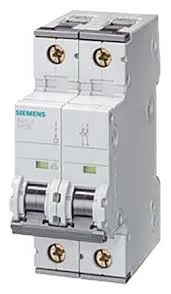 Siemens 5SY4201-8 — 2-Pole MCB (DIN Rail) (image 2)