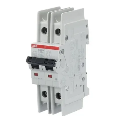 ABB SU202M-K32 — 2-Pole MCB (DIN Rail) (image 3)