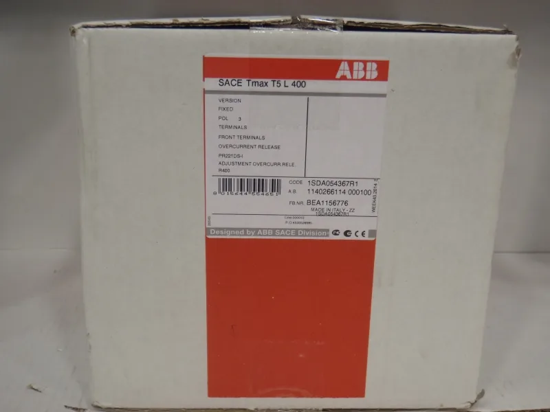 ABB 1SDA054367R1 — Molded Case Circuit Breakers (MCCB)