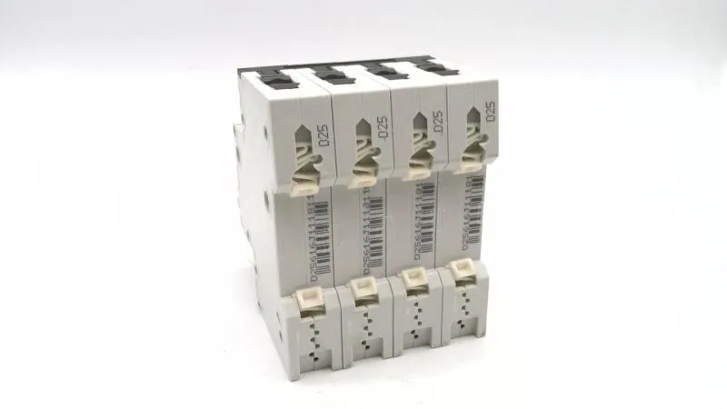 Siemens 5SY6625-8 — 4-Pole MCB (DIN Rail) (image 2)