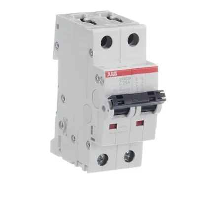 ABB ST202M-C25 — 2-Pole MCB (DIN Rail) (image 3)