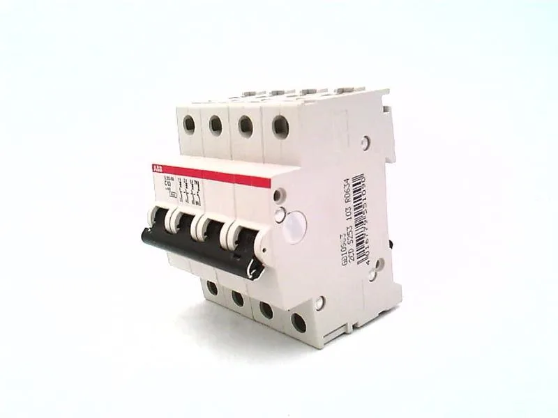 ABB 2CDS253103R0634 — 4-Pole MCB (DIN Rail) (image 2)