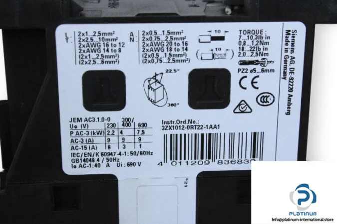 Siemens 3RT2023-1AL24 — Contactors (image 4)