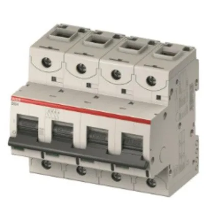 ABB S804C-C63 — 4-Pole MCB (DIN Rail)