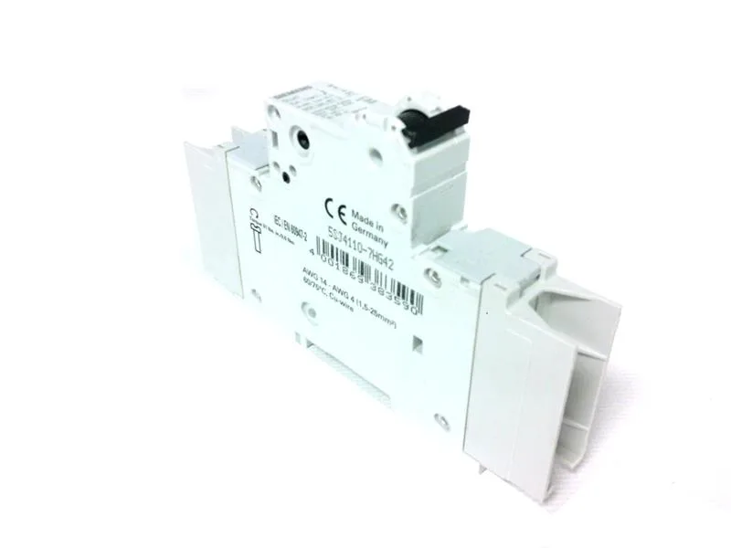 Siemens 5SJ4110-7HG42 — 1-Pole MCB (DIN Rail) (image 2)