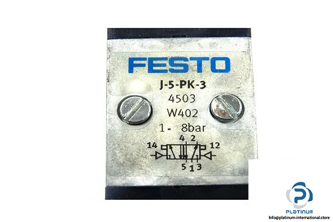 Festo J-5-PK-3 — Solenoid & Directional Valves (image 4)
