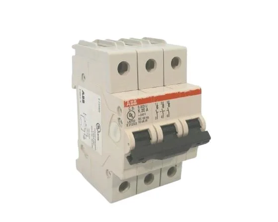 ABB S203U-K20 — 3-Pole MCB (DIN Rail) (image 2)