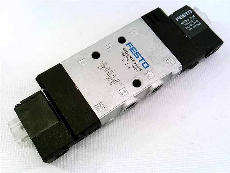 Festo CPE14-M1H-5/3G-QS-6 — Solenoid & Directional Valves