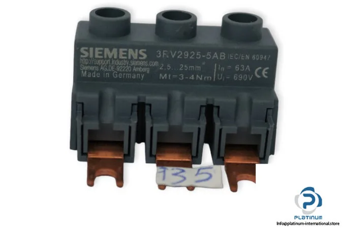 Siemens 3RV2925-5AB — Motor Protection Circuit Breakers (MPCB) (image 5)