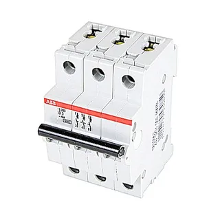 ABB S203-D3 — 3-Pole MCB (DIN Rail) (image 2)