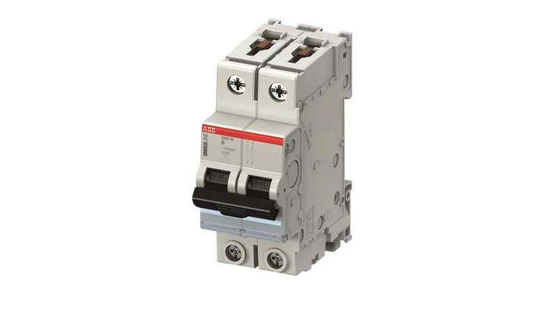 ABB 2CCS472001R0065 — 2-Pole MCB (DIN Rail)