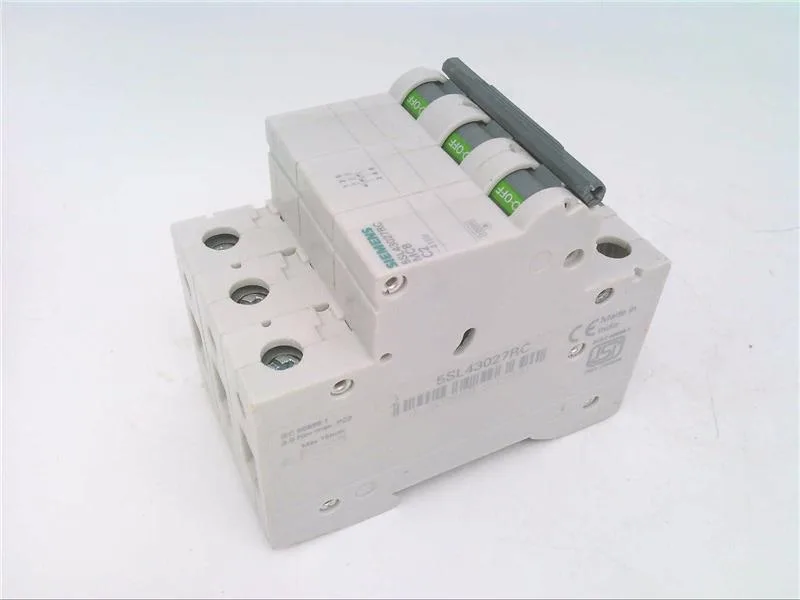 Siemens 5SL4302-7RC — 3-Pole MCB (DIN Rail) (image 2)