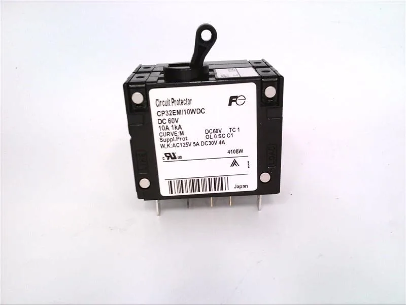 Fuji Electric CP32EM/10WDC — Miniature Circuit Breakers (MCB) (image 5)