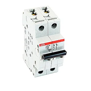 ABB S202M-C20 — 2-Pole MCB (DIN Rail)