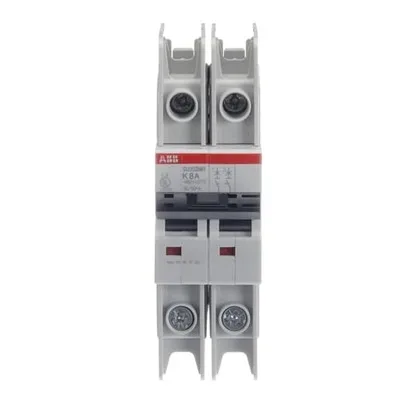 ABB SU202MR-K8 — 2-Pole MCB (DIN Rail) (image 2)