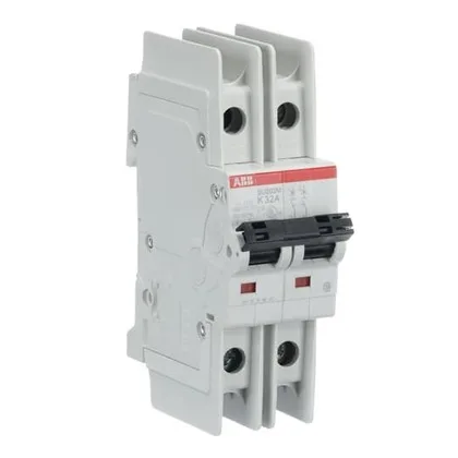 ABB SU202M-K32 — 2-Pole MCB (DIN Rail) (image 2)