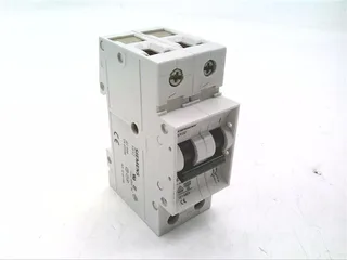Siemens 5SX2203-7 — 2-Pole MCB (DIN Rail) (image 2)